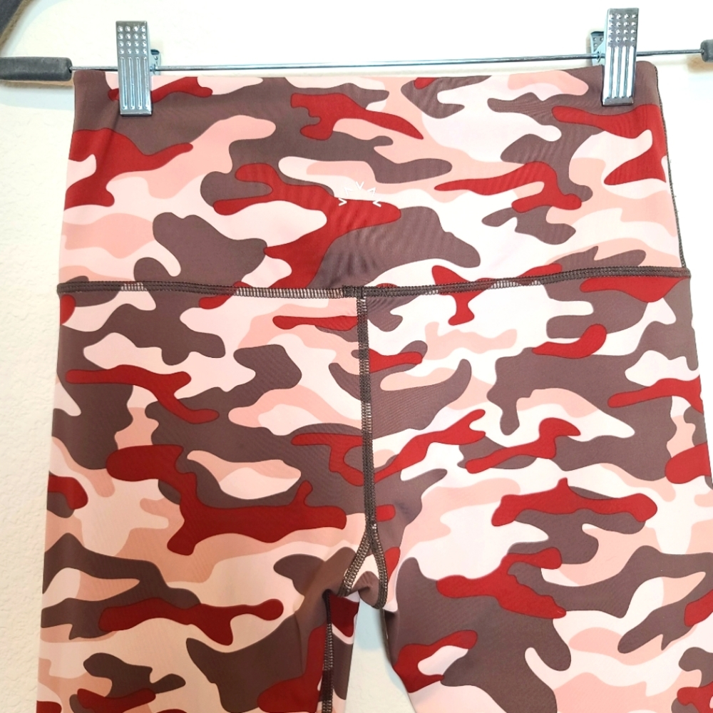 VARLEY Estrella Zion Camo Leggings Red - Picture 8 of 9